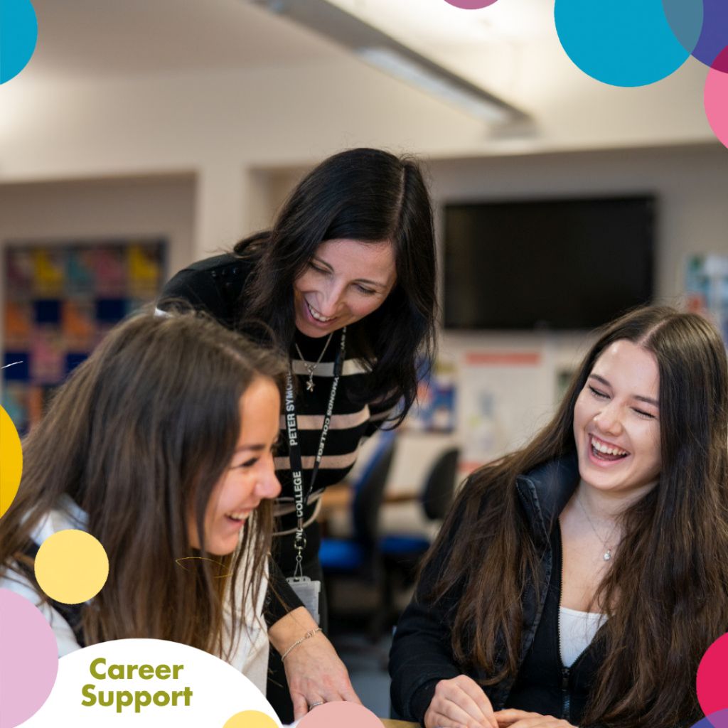 Head of Careers Debbie Mahoney supports students ahead of Careers Day